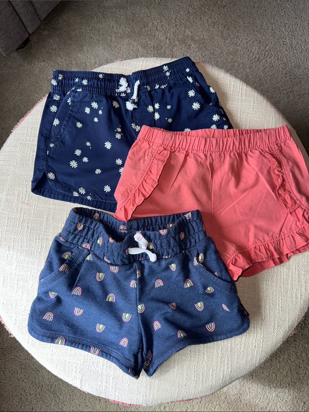 Lot of 3 Girls Jumping beans Shorts.  Size 5